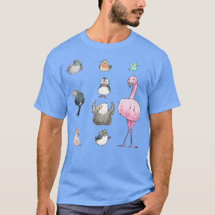 丸々としたカバノキ Tシャツ