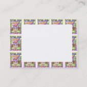 丸々とした名刺 – 不機嫌皿 名刺 (裏面)