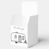 丸いカスタマイズジプシー小さなキャラバン フェイバーボックス (オープン)