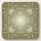 丸いカニ コースター (正面)