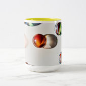 丸いカラーマグ ツートーンマグカップ (中央)