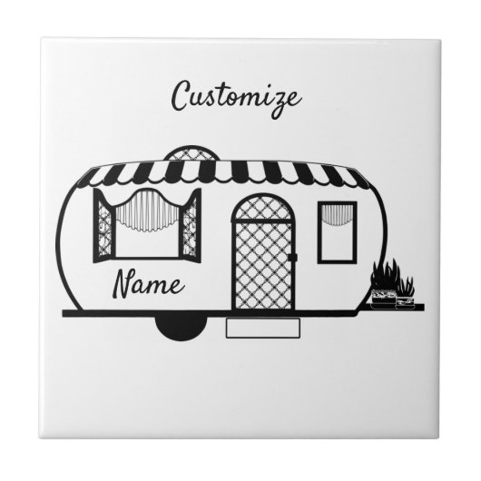 丸いキャラバントレーラーThunder_Cove タイル (正面)