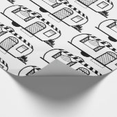 丸いキャラバントレーラーThunder_Cove ラッピングペーパー (角)