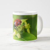 丸いクッション ジャンボコーヒーマグカップ (正面右)