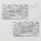 丸いコーナーストーンユニークウォール 名刺 (正面/裏面)