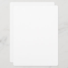 丸いコーナー大空白の白結婚 招待状