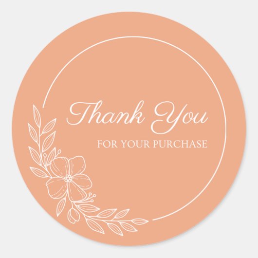 丸いシール ラウンドシール (正面)