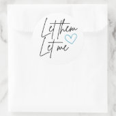 丸いステッカーを渡す ラウンドシール (バッグ)