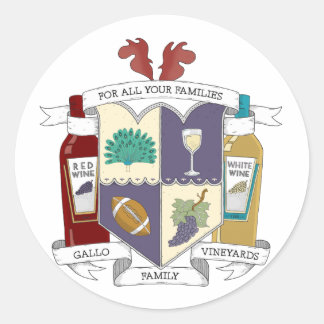 丸いステッカーシート ラウンドシール