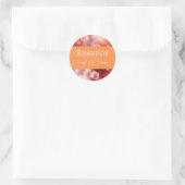 丸いステッカーラベルシャブー週の饗宴 ラウンドシール (バッグ)