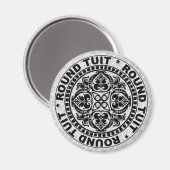 丸いチュート マグネット (正面/裏面)