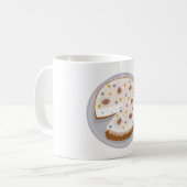 丸いチーズケーキ コーヒーマグカップ (正面左)