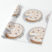 丸いチーズケーキ ラッピングペーパー (アンロールド)