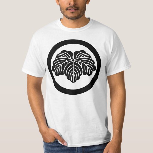 丸いツタの葉 Tシャツ (正面)