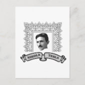 丸いテスラ ポストカード (正面)