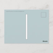 丸いドードル葉書 ポストカード (裏面)