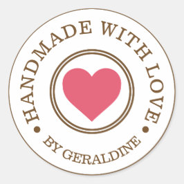 丸いパーソナライズされたシール ラウンドシール