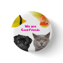 丸いボタン、小1 1/4インチ