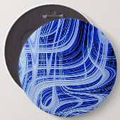 丸いボタン、巨大、6インチ 缶バッジ (正面&裏面)