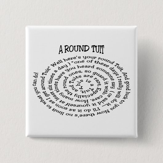 丸いボタン 缶バッジ (正面)