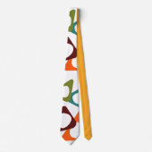 丸い三角形 ネクタイ (正面)