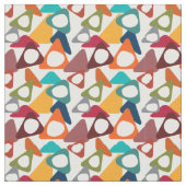 丸い三角形 ファブリック (クローズアップ)