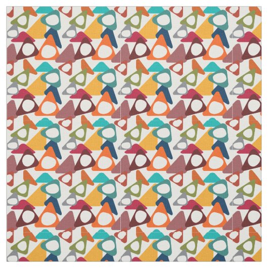 丸い三角形 ファブリック (見本)