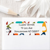 丸い三角形 ラベル (インサイチュ)