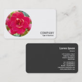 丸い写真 – Kalanchie 名刺 (正面/裏面)