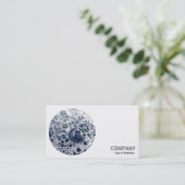 丸い写真 – Soap Suds 名刺 (スタンド正面)