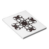 丸い十字形 ノートパッド (アングル)