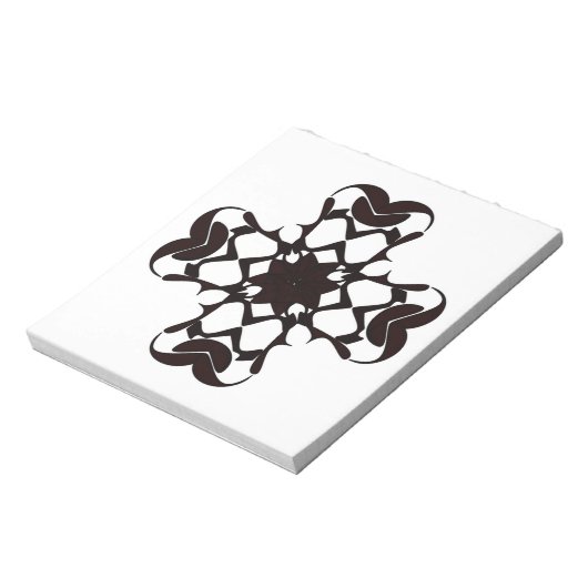 丸い十字形 ノートパッド (回転)