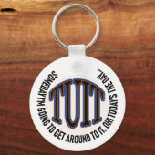 丸い塊茎 キーホルダー (正面)