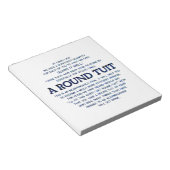 丸い塊茎 ノートパッド (アングル)