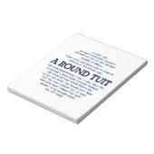 丸い塊茎 ノートパッド (回転)