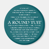 丸い塊茎 マグネット (正面)