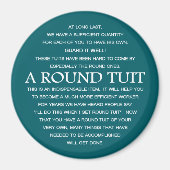 丸い塊茎 マグネット (正面)