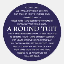 丸い塊茎 ラウンドシール