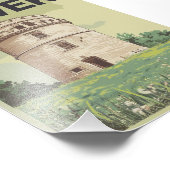 丸い塔のポスター フォトプリント            (角)