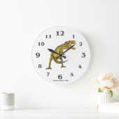 丸い大壁時計用の恐竜の画像 ラージ壁時計 (ホーム)