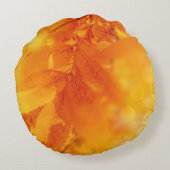 丸い枕の色の紅葉 ラウンドクッション (裏面)