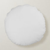 丸い枕を意味するオレンジリリー花 ラウンドクッション (裏面)