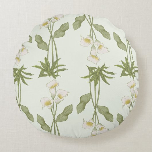 丸い枕 ラウンドクッション (正面)