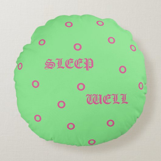 丸い枕 ラウンドクッション (正面)