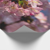 丸い桜花の房 ラッピングペーパー (角)