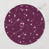 丸い梅のライトきらめくクリスマスディナー メニュー (裏面)