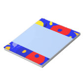 丸い植物形 ノートパッド (回転)