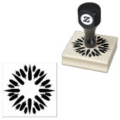 丸い模様01 ゴムスタンプ ラバースタンプ (押印)