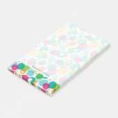 丸い泡の子のパターン ポストイット (アングル)