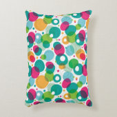 丸い泡の子パターン アクセントクッション (正面(垂直))